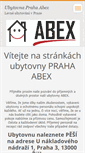 Mobile Screenshot of praha-levne-ubytovny.cz